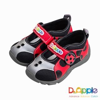 【Dr. Apple 機能童鞋】出清特賣xMIT超輕量可愛昆蟲造型童鞋(紅)