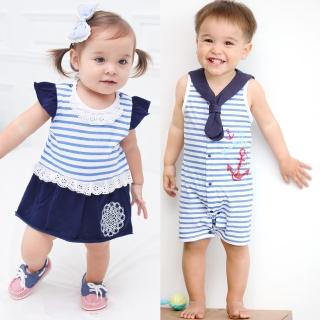 【baby童衣】嬰兒連身衣海軍系列 32012(共二款)