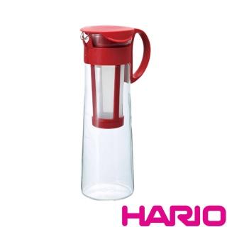 【HARIO】紅色冷泡咖啡壺 1000ml(MCPN-14R)