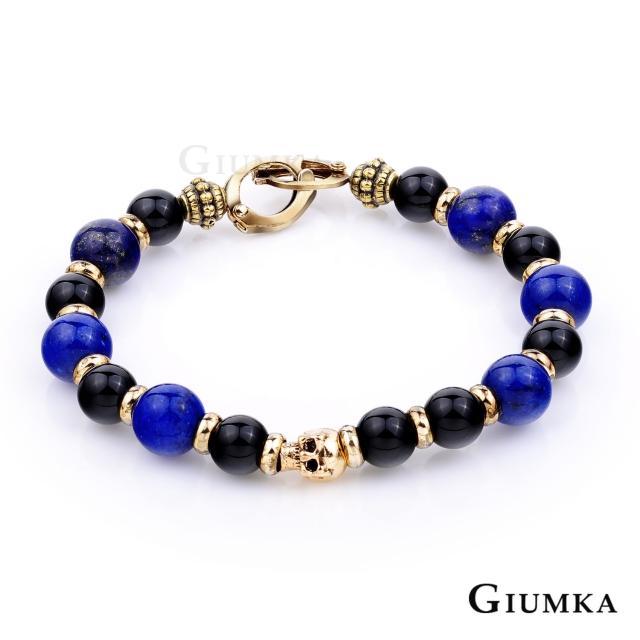 【GIUMKA】串珠手環．骷髏寶石(情人節禮物．送禮)