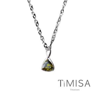 【TiMISA】無限的愛-三色 純鈦項鍊(10E)