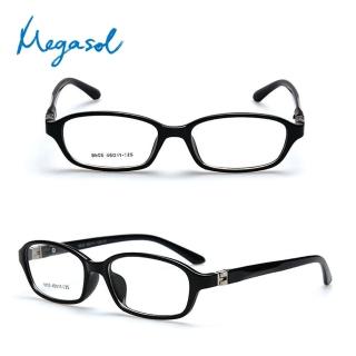 【MEGASOL】寶麗萊UV400兒童用藍光眼鏡(MS8805-3色)