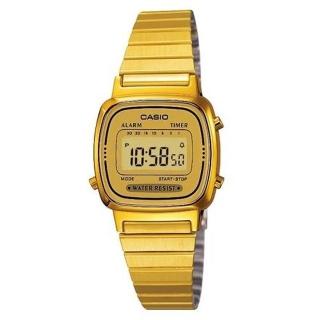 【CASIO 卡西歐】復古優雅質感時尚電子錶(LA670WGA-9)