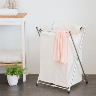 【H&R安室家】可提式髒衣收納籃/洗衣籃(單格)
