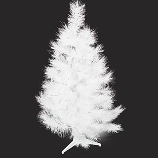 【摩達客】耶誕-4尺/4呎-120cm台灣製特級白色松針葉聖誕樹-裸樹(不含飾品/不含燈/本島免運費)