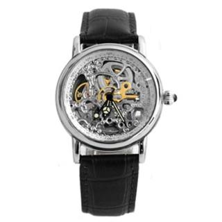 【范倫鐵諾˙古柏】原廠公司貨 雙面鏤空設計自動上鍊機械手錶腕錶