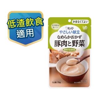 【KEWPIE】介護食品 Y4-15 野菜豚肉時蔬(75gX6)