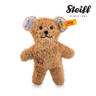 【STEIFF德國金耳釦泰迪熊】Mini Teddy Bear 小熊(嬰幼兒手搖鈴-沙沙聲)