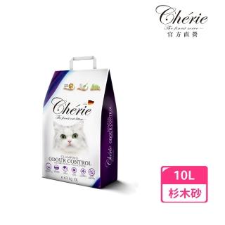 【Cherie 法麗】凝結杉木貓砂 10L/4.3kg - 1包(環保砂)