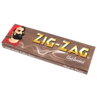 【ZIG-ZAG】法國進口捲煙紙-Unbleached 天然未漂白*10包