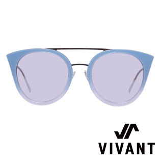 【VIVANT】彩蝶Ⅱ系列貓頭鷹造型雙樑太陽眼鏡．海藍(PAPILON Ⅱ C4)