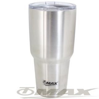 【omax】雙層304不銹鋼超大保冰保溫酷冰杯-2入+茶包袋170入(2包裝)