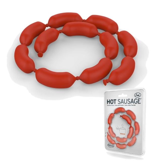 【Fred & Friends】Hot Sausage香腸造型隔熱墊