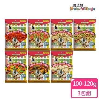 【Pet Village 魔法村】鼠兔用綜合磨牙餅 100-120g(3包組)