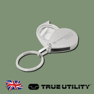 【TRUE UTILITY】英國多功能隨身放大鏡鑰匙圈EyeGlass(TU234)
