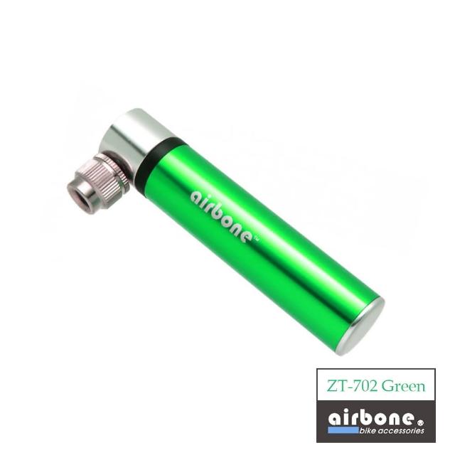 【AIRBONE】鋁合金極緻迷你版 打氣筒(ZT-702 綠色)