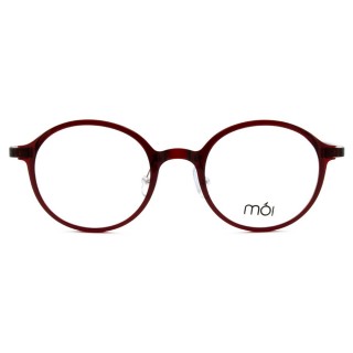 【moi】北歐超柔無負擔光學眼鏡(moi02-05 紅)