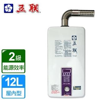 【五聯】屋內適用 強制排氣型熱水器12L(ASE-5882-NG1/FE式-含基本安裝)