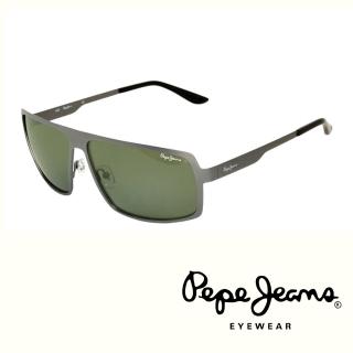 【Pepe Jeans】英倫時尚簡約個性風格太陽眼鏡(PJ5060MC2 綠)