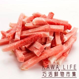 【KAWA巧活】能量豬 低脂腿肉12包組(肉絲、絞肉)