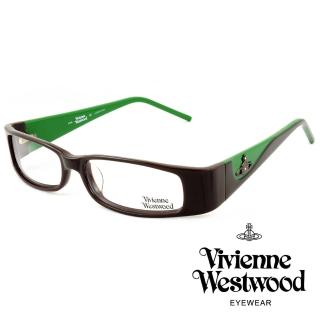 【Vivienne Westwood】英國薇薇安魏斯伍德簡約時尚★浮雕土星光學眼鏡(綠 VW118-03)