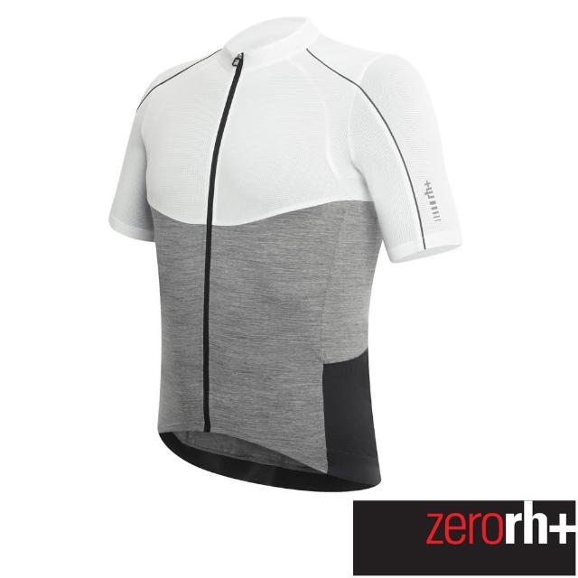 【ZeroRH+】義大利WOOL AIRX羊毛系列專業自行車衣(黑色、白色 ECU0340)