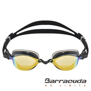 【Barracuda 巴洛酷達】成人競技抗UV防霧泳鏡-FENIX ＃72710(抗UV防霧廣角專利波浪舒適護墊)