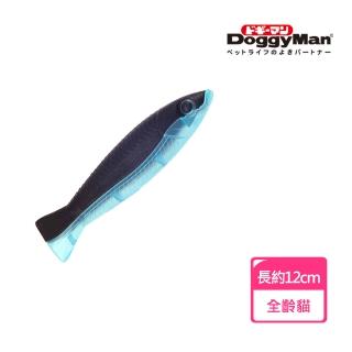 【CattyMan】貓用極樂木天蓼魚型玩具-湖水藍(寵物用品)