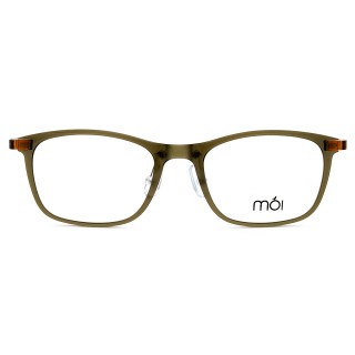 【moi】北歐超柔無負擔光學眼鏡(moi03-02 棕灰)