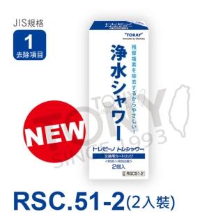 【TORAY 東麗】濾心 RSC51-2(總代理貨品質保證)
