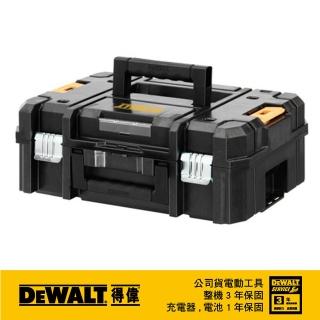 【DEWALT 得偉】變形金剛系列 上開式工具箱(DWST17807)