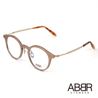 【ABBR】北歐瑞典設計新一代鋁合金光學眼鏡(玫瑰金 NP-01-003-Z18)