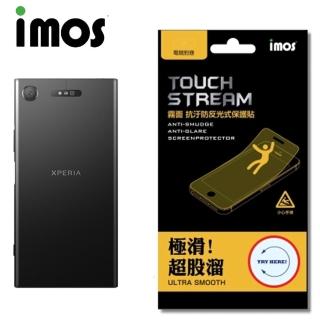 【iMos】Sony Xperia XZ1(Touch Stream 霧面背面保護貼)