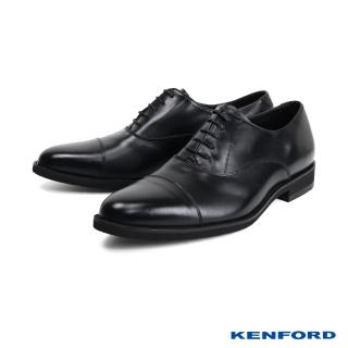 【KENFORD】日系紳士商務橫飾牛津鞋 黑色(KN62-BL)