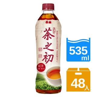 【泰山】茶之初紅茶535mlx2箱(共48入)