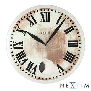 【歐洲名牌時鐘】NEXTIME-斑駁復古時鐘《歐型精品館》(簡約時尚造型/掛鐘/壁鐘)