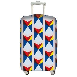 【LOQI】行李箱外套 / 三角形 LMGETR(M號)