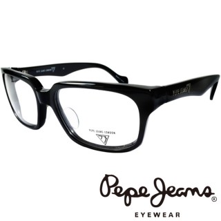 【Pepe Jeans】時尚簡約風格造型光學眼鏡(PJ734106M001 黑)