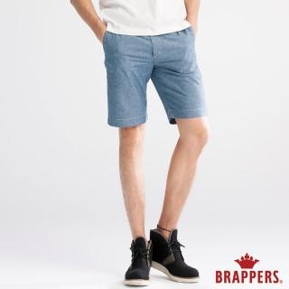 【BRAPPERS】男款 HM中腰系列-男用五分褲(藍)