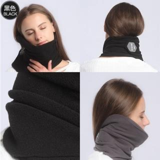 【BeOK】旅行攜帶式折疊頸枕 U型枕(4色可選)