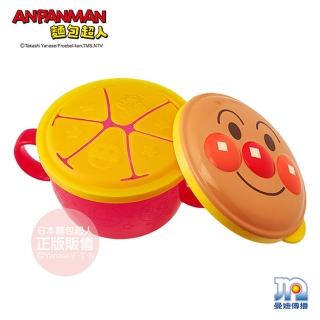 【ANPANMAN 麵包超人】AN麵包超人日製雙耳點心盒(附有外蓋 日本製)