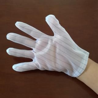 防靜電雙條拼紋手套(6雙入)