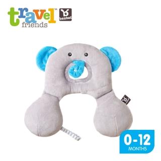 【Benbat】0-12個月 寶寶旅遊頸枕(大象)