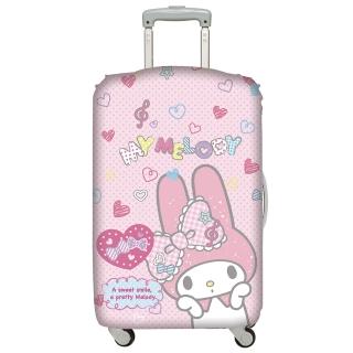 【LOQI】行李箱外套 / 美樂蒂 粉紅 LMMM02(M號)