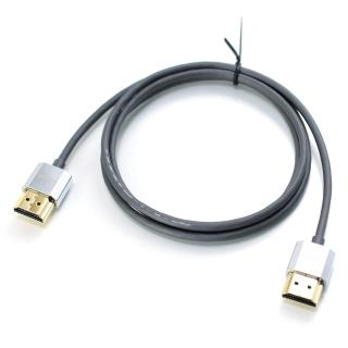 【LINDY 林帝】CROMO鉻系列 極細型 A公對A公 HDMI 2.0 連接線 1m 41671