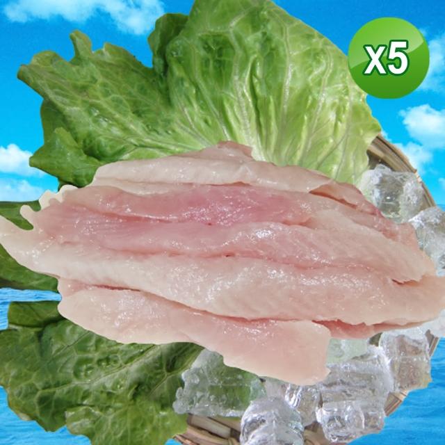 【賣魚的家】超涮嘴虱目魚柳條 5包組(300G±3%/包)