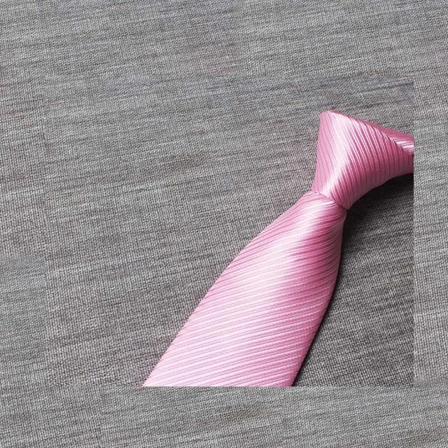 【拉福】領帶8cm寬版領帶手打領帶(淡粉)