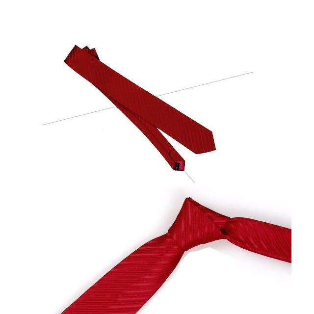 【拉福】領帶8cm寬版領帶拉鍊領帶(亮絲)