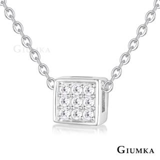【GIUMKA】新年禮物．開運．純銀項鍊．方塊