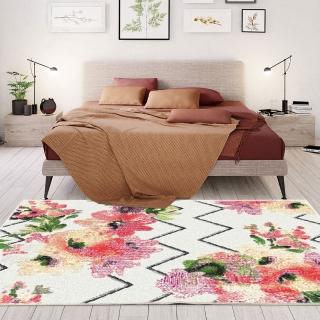 【范登伯格】比利時SWING現代地毯-花朵(80x150cm)